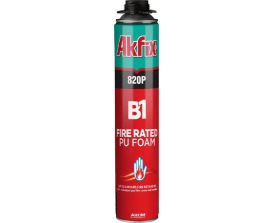 სამონტაჟო ქაფი პროფესიონალური ცეცხლგამძლე Akfix 820P B1 FA025 1000 გ
