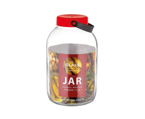 Jar with lid RENGA Macro 131859 5 l