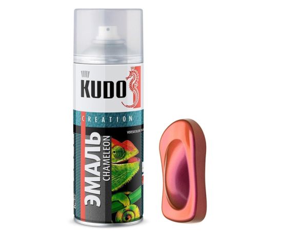 Decorative enamel Kudo Chameleon KU-C267-6 520 ml autumn tango