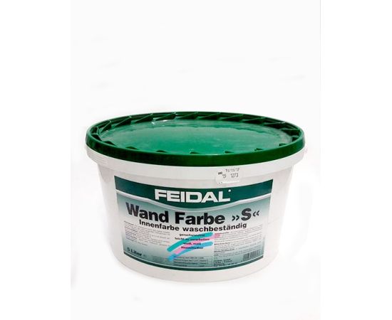 Paint for ceilings and walls Feidal Wandfarbe S Weib 5 l