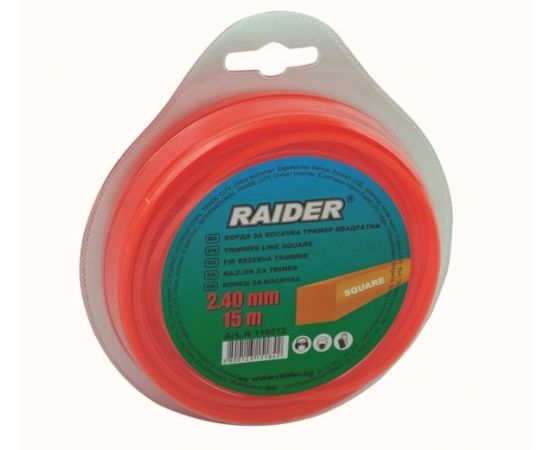 Леска для триммера RAIDER 110212