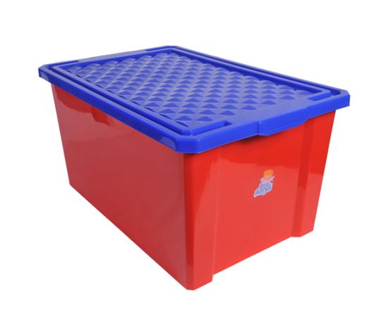 ყუთი საბავშვო სათამაშოების შესანახი Plastik Repablik 17 ლ წითელი ლეგო