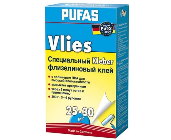 Wallpaper adhesive Pufas fleece 3000 200 gr