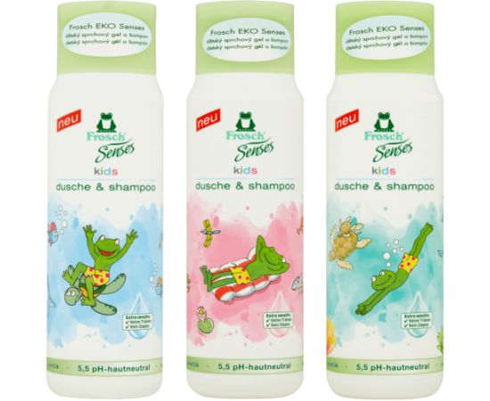Baby shampoo and bath gel for shower Frosch Sensitive 300 ml