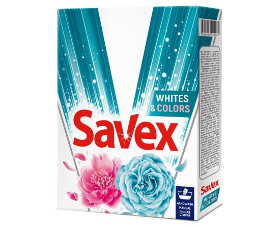 Hand wash powder Savex Whites & Colors 0.4 kg