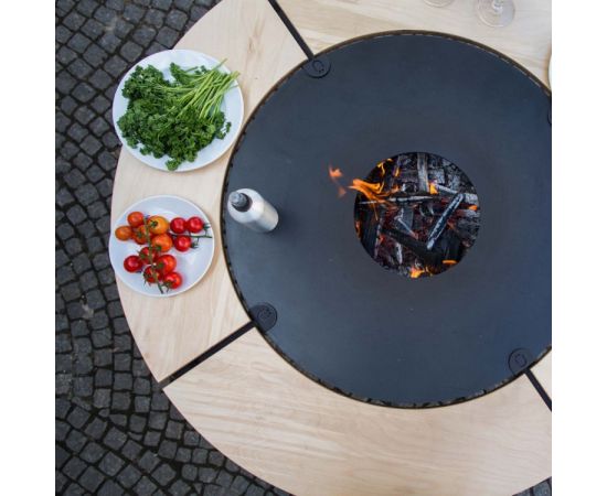 BBQ grill + table + case Ahos Uno+ 70 cm