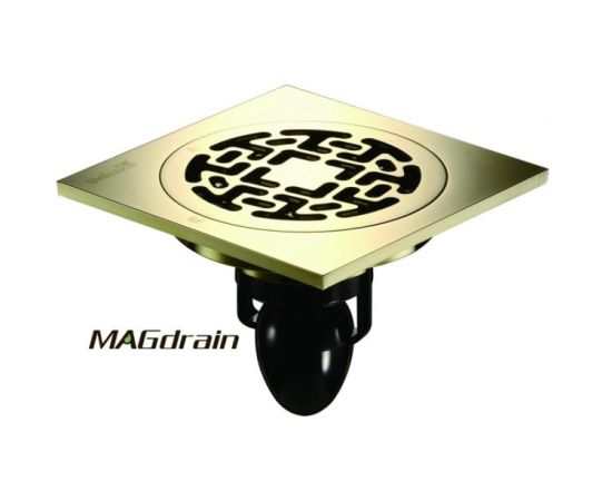 Drain MAGdrain 100*100, bronze, brass CC06Q5-Z