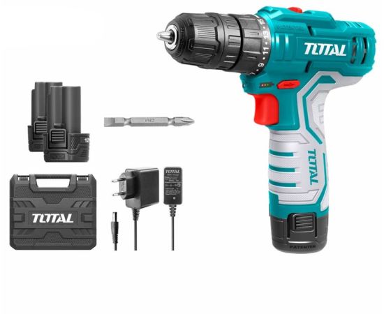 Cordless drill-screwdriver Total TDLI12325 12 V