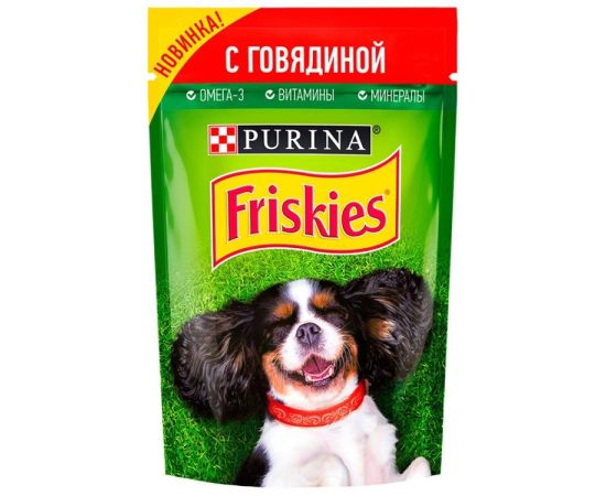 Корм для собак говядина Friskies 85 г
