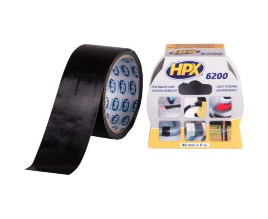 Repair tape HPX CS5005 48 mm 5 m black