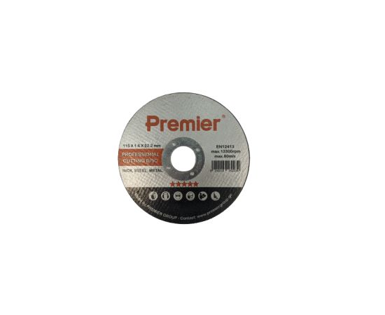Cutting disc for metal    Premier  115 x 1.6 x 22 mm