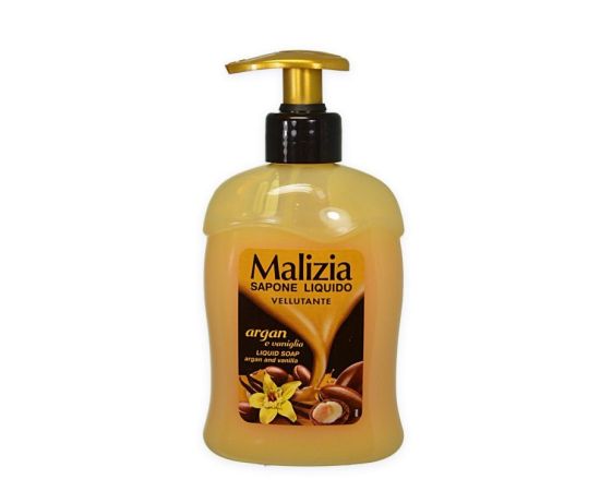 Liquid soap Malizia argan and vanilla 300 ml