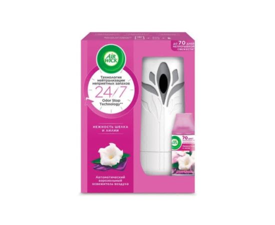 Automatic aerosol with silk tenderness and lily Air Wick 250 ml