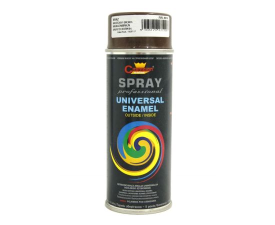 Universal spray paint Champion Universal Enamel 400 ml brown
