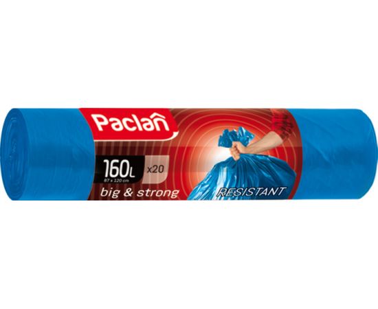 Packages for garbage Paclan Big & Strong 160 l 20 pc