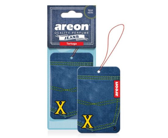 არომატიზატორი Areon Jeans X AJX02 ტორტუგა