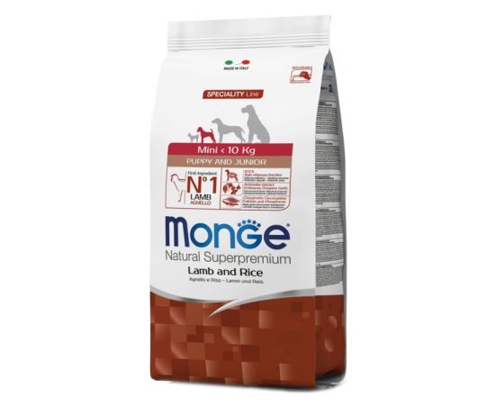 Dry food for small breed puppies lamb and rice Monge 2.5 kg