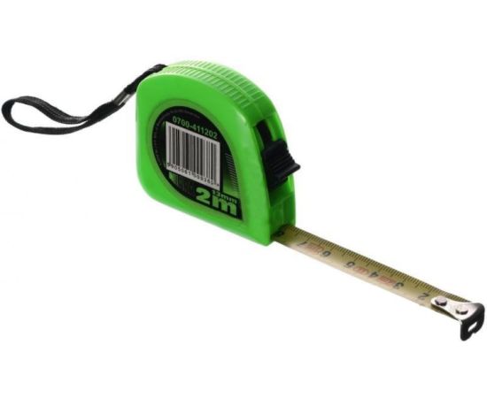 Measuring tape Hardy 2m green