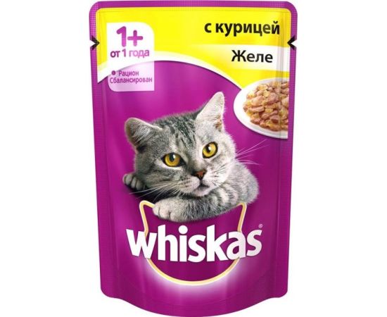 Jelly for cats with chicken Whiskas 85 g