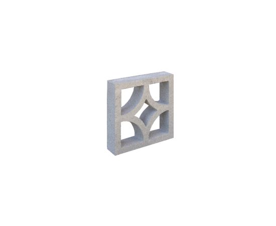 Decorative block Bedegi 32x32x8 cm