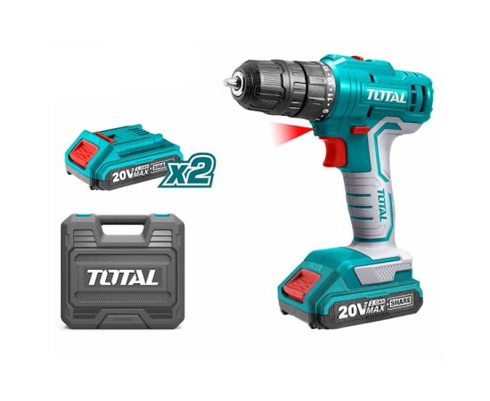 Cordless impact drill-screwdriver Total TDLI20012 20 V