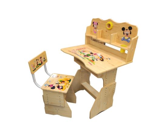 Table with chair Mickey Mouse 01