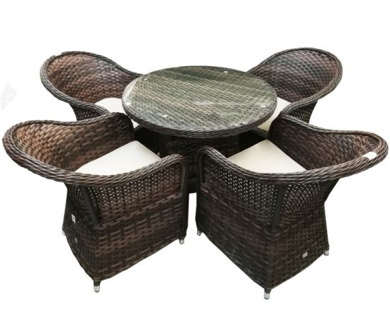 Комплект садовой мебели (Стол, 4 кресла) 2019CMP067