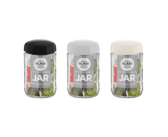 Jar with lid RENGA Rhea 131314 660 ml