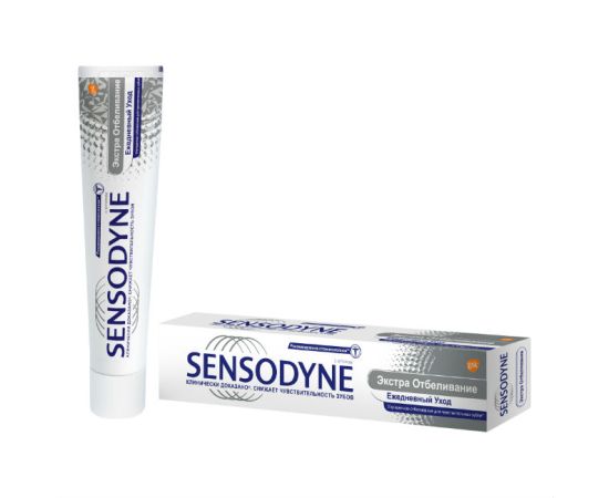 Зубная паста Sensodyne extra whitening 75 мл