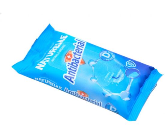 Wet wipes Naturelle atibacterial with D panthenol 15 pieces
