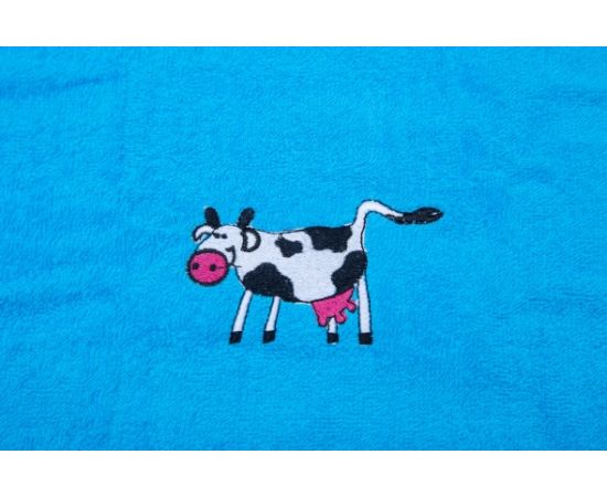 Towels set ARYA COW 40x60 Light blue 3pc