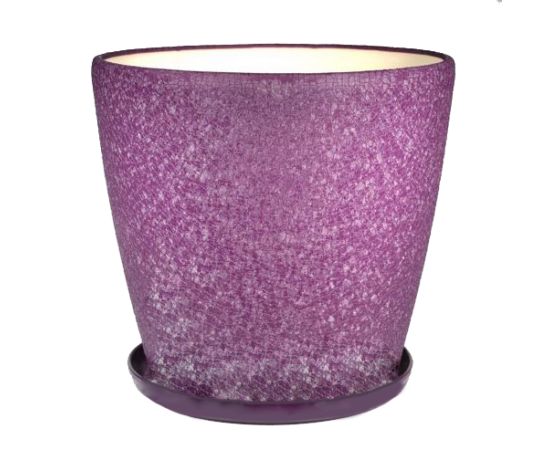 Flower Pot Ceramic Grace N0 Violet Silk
