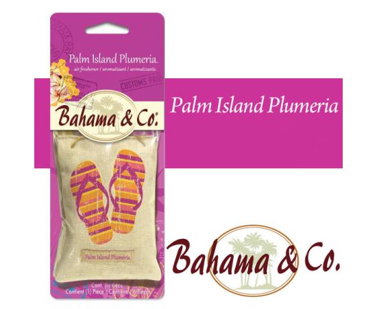 არომატიზატორი Bahama&Co. პალმის კუნძული პლუმერია