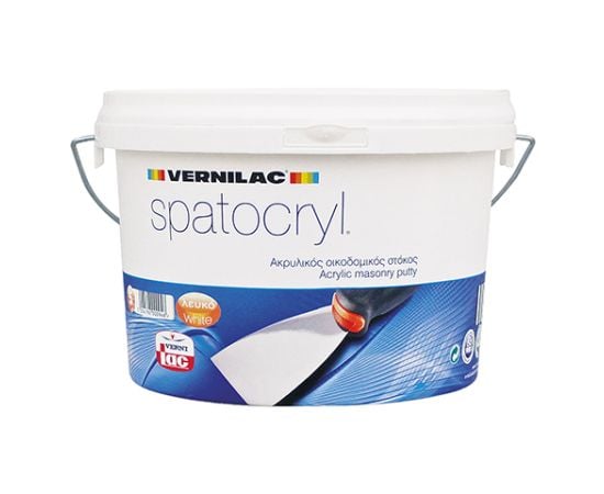 Шпаклевка акриловая готовая Vernilac Spatocryl No 10065 белый 0.8 кг