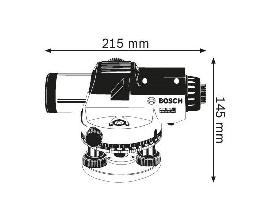 Оптический нивелир Bosch GOL 20 D Professional (0601068400)