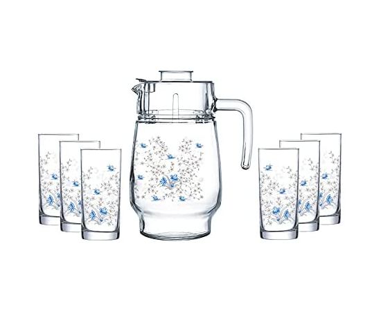 Drinking set - Decanter and glasses Luminarc Arcopal Romantique ARL-Q5822-S7