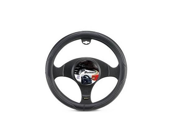 Steering wheel pad Bottari 39-41 cm Black Gray Large 16344