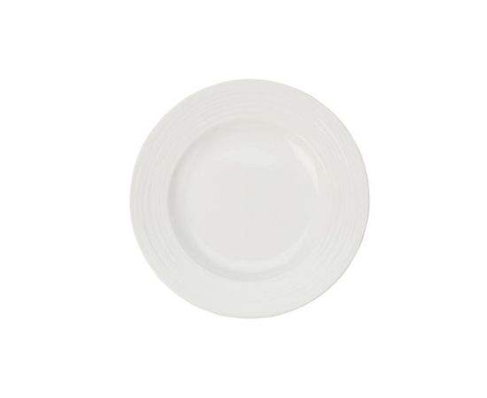 Тарелка керамическая Koopman 27см белая