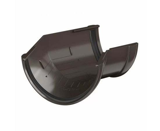 ღარის კუთხე Technonicol 125/82 PVC 135° მუქი ყავისფერი