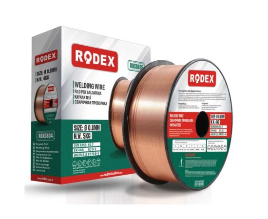 მავთული შედუღების Rodex RDX0805 0.8 მმ 5 კგ