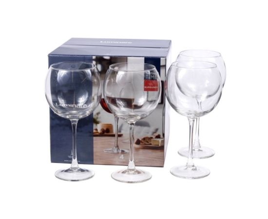 Wine glass set Luminarc BURGUNDY Tasting Time 150101 4pcs 650ml