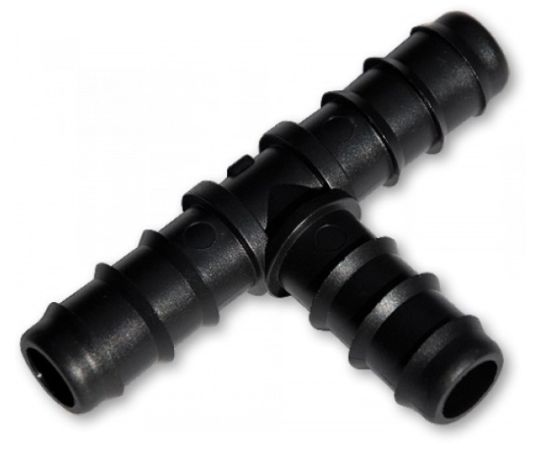 T-piece connector for tube Bradas DSWA03-16L 16 mm