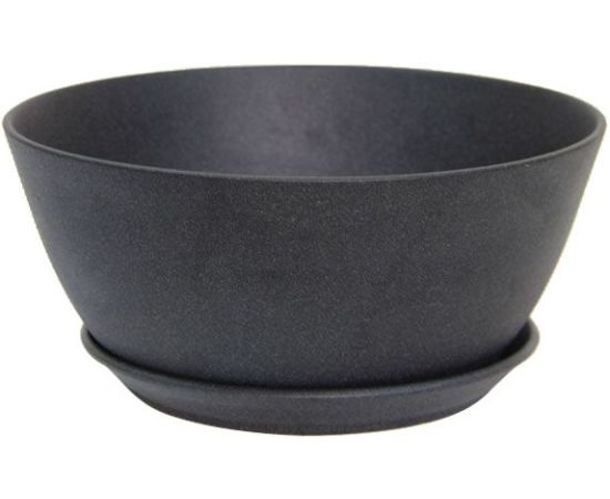 Pot ceramic Oriana BONSAYNICA Novaya 3,5L BLACK CRUMB