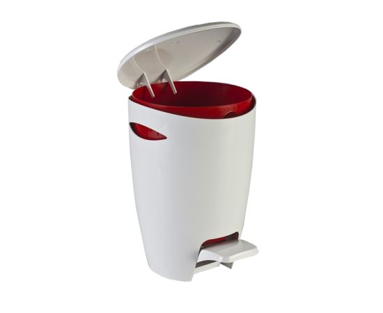 Garbage bin with lid and pedal Primanova M-E04-04