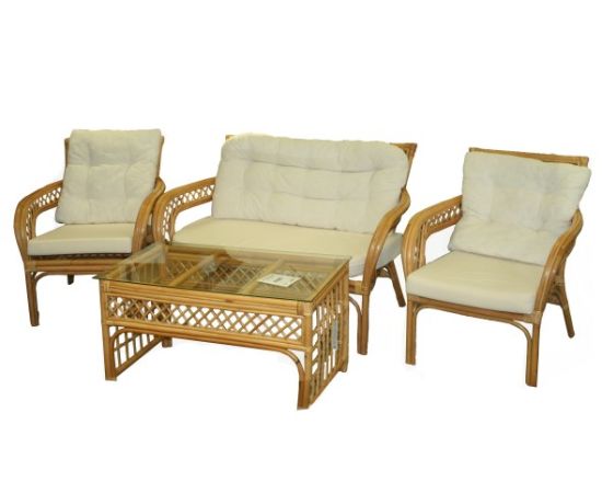 Set of rattan furniture Home Decor Laguna honey