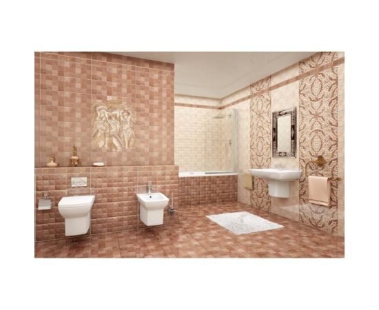 Porcelain tile Cersanit Morocco 42x42 brown 8.5mm