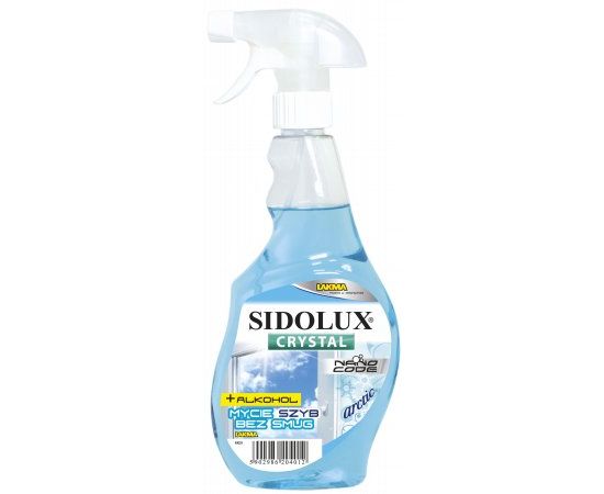 Glass cleaner Lakma SIDOLUX CRYSTAL 500 ml with the scent of the sea