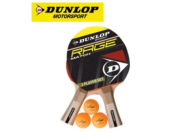Ping pong set Dunlop Rage Match 826DN679211 2 player