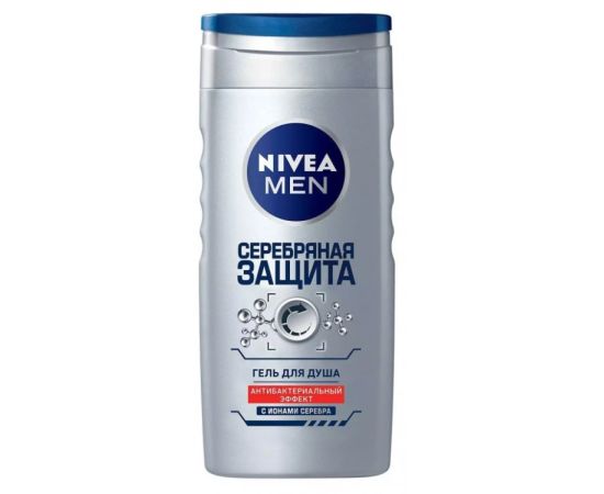 Shower gel Nivea silver 250 ml