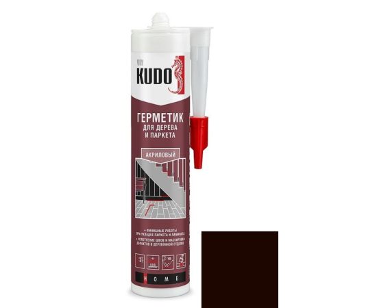 Acrylic sealant for wood and parquet Kudo KSK-316 Wenge 280 ml